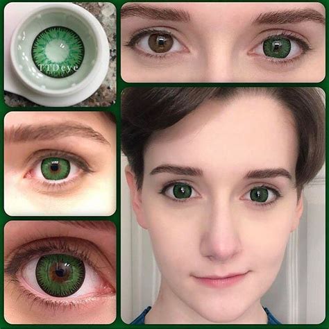 Ttdeye Mystery Green Colored Contact Lenses In 2020 Green Colored Contacts Contact Lenses