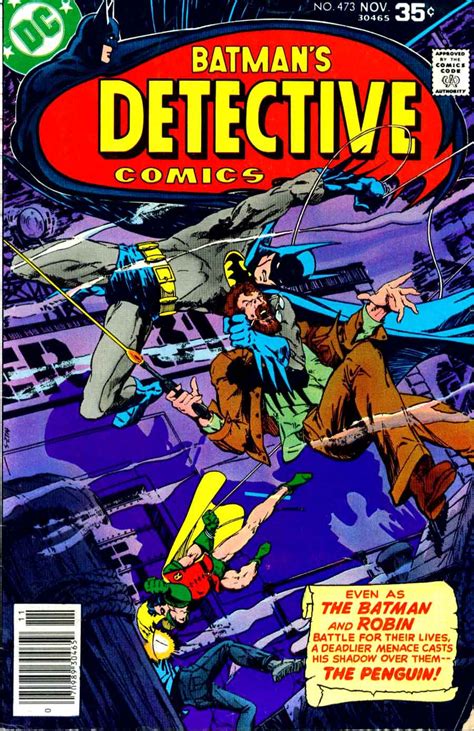 Detective Comics 473 Marshall Rogers Art And Cover