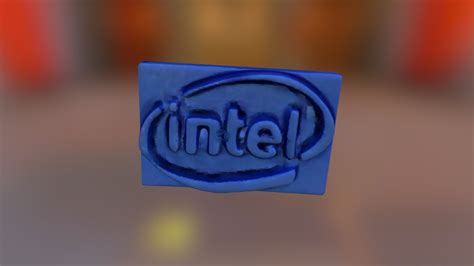 Intel Logo 3d Model By Iswkitrec Iswrrkit4 Dc9d36f Sketchfab