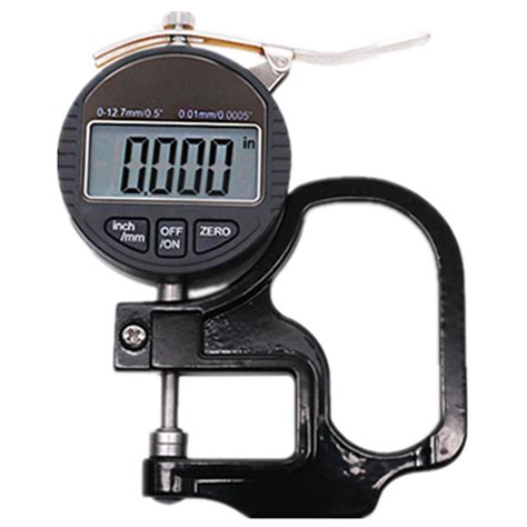 Digital Thickness Gauge 0 127mm05 Thickness Meter Lcd Display Hand
