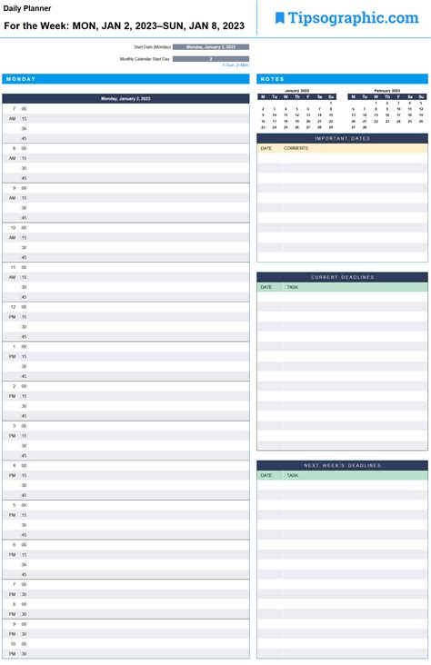 Free Printable 2023 Planner Printable World Holiday