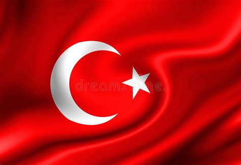 Turkish Flag Stock Illustration Illustration Of Moving 5521520