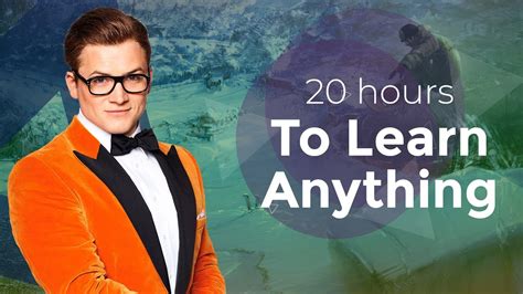 Ted Learn Anything In 20 Hours - How to learn anything in 20 hours (4 steps method) - YouTube