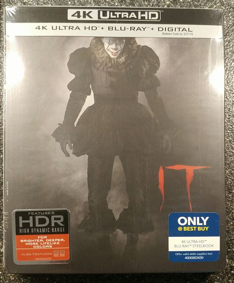 It 4k2d Blu Ray Steelbook Best Buy Exclusive Usa Hi Def Ninja