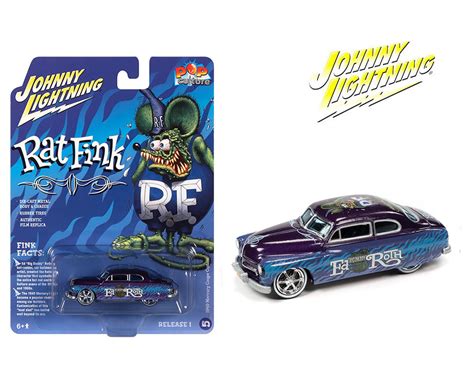 Johnny Lightning 164 1949 Mercury Rat Fink Custom Pop Culture M