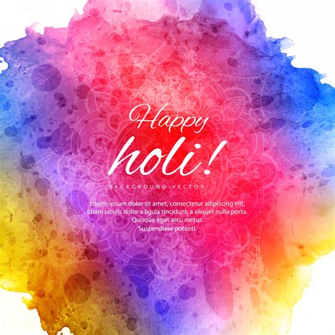 Premium Vector Celebrate Festival Colorful Holi Background