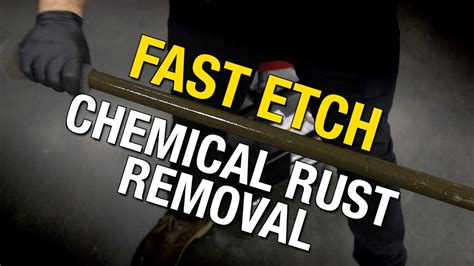 How To Remove Rust From Tubing Fast Etch Fast Chemical Rust Removal