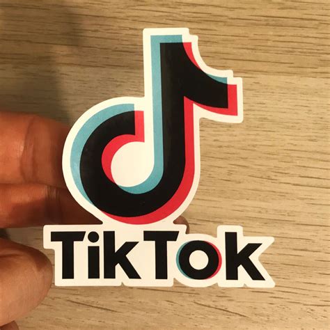 Tik Tok Tiktok Logo Vinyl Decal Sticker Car Bumper Window Etsy My XXX Hot Girl