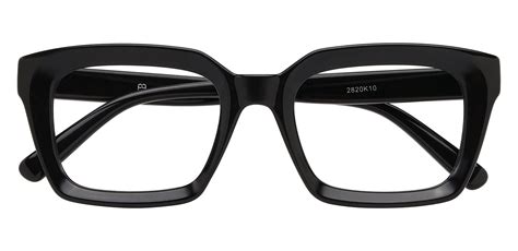 Unity Rectangle Prescription Glasses Black Women S Eyeglasses Payne Glasses