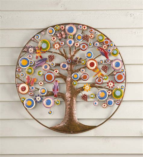 Tree Of Life Metal Wall Art Plow And Hearth