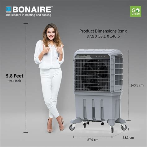 Bonaire Durango 125i Portable Evaporative Air Cooler Fanhumidifier