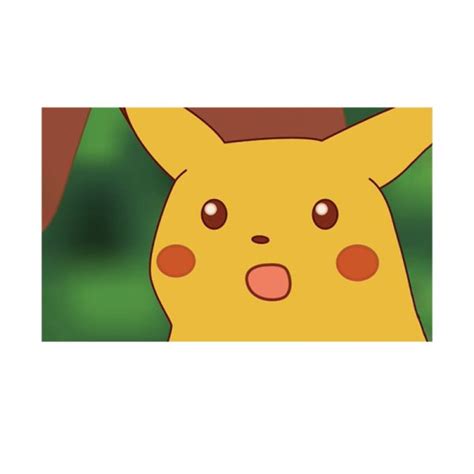 Surprised Pikachu Meme 3x5 Standard Flag Usa Made