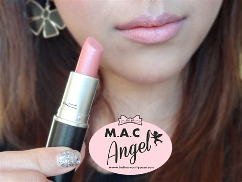 Indian Vanity Case Mac Angel Lipstick Look And Review