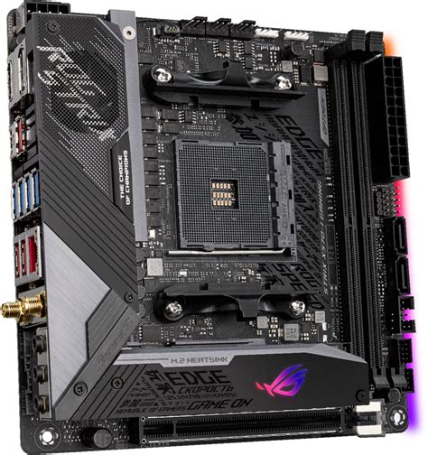 ASUS ROG Strix X I Gaming Socket AM USB C Gen AMD Motherboard With LED Lighting ROG STRIX