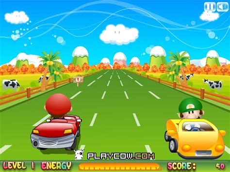 Mario Kart Racing Flash Game