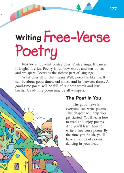 34 Writing Free Verse Poetry Thoughtful Learning K 12