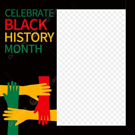 Black History Month Border Template