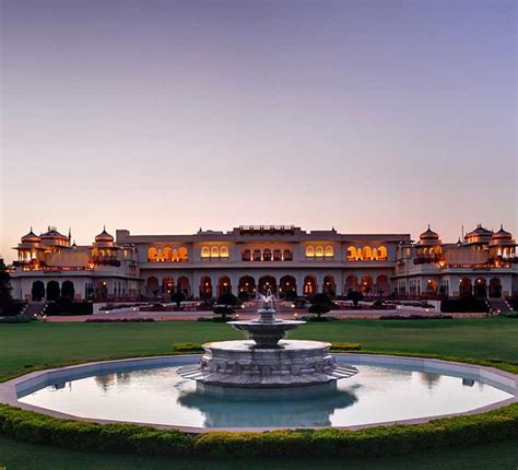 Hotel Rambagh Palace Jaipur 5 Star Palace Hotel By Taj Taj Hotels