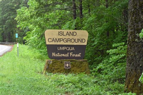 Island Campground Umpqua National Forest Or Living New Deal