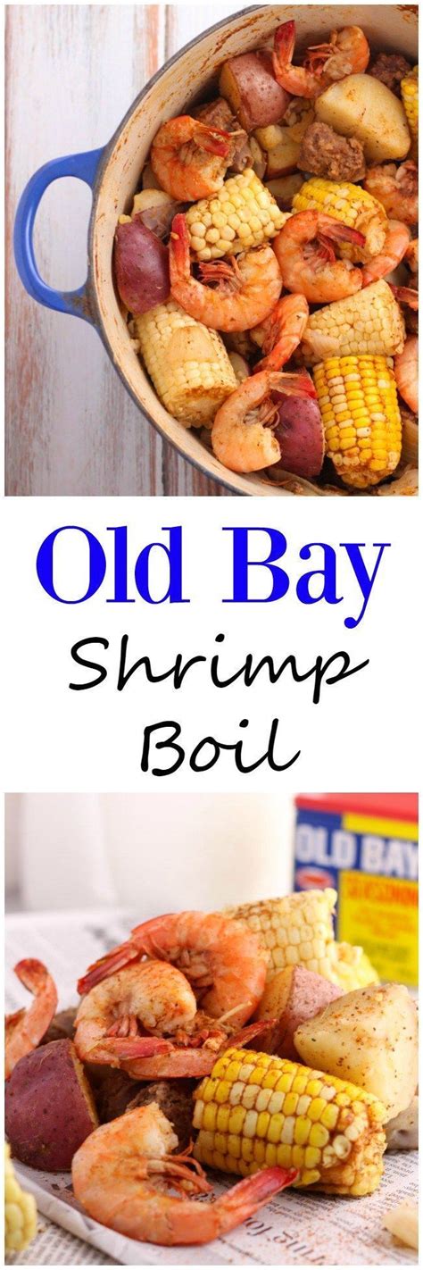 Old Bay Shrimp Boil Is A Simple One Pot Dish With Shrimp Potatoes