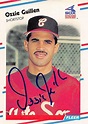 Ozzie Guillen autographed baseball card (Chicago White Sox FT) 1988 ...