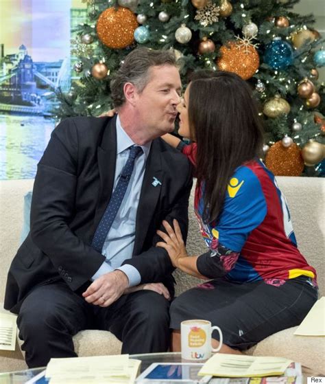 Piers Morgan Finally Gets His Long Awaited Kiss From Susanna Reid On Good Morning Britain