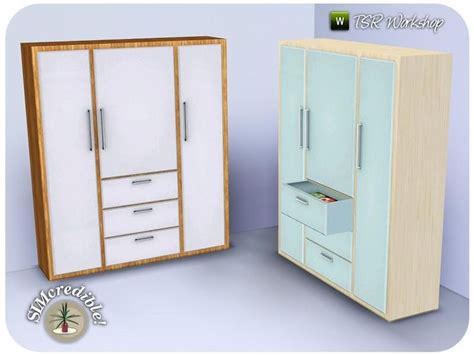 Simcredibles Aquarela Dresser Sims 4 Cc Furniture Sims 4 Sims House