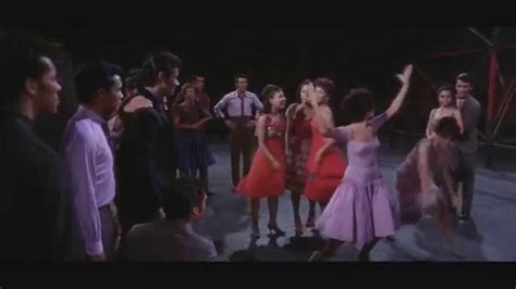 West Side Story Dance Scene Song America Youtube