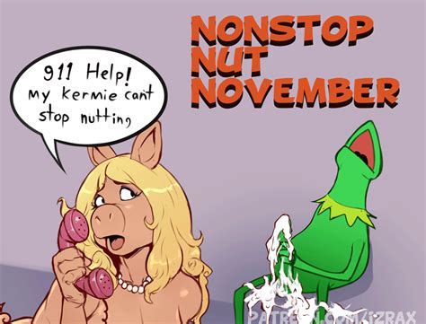 Post 5328818 Animated Kermit The Frog Miss Piggy Muppets No Nut