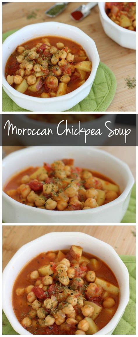 Moroccan chickpea & lentil soup. Moroccan Chickpea Soup | Recipe | Moroccan chickpea soup ...