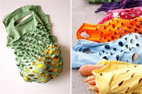 10 Fabulous Diy Ways To Recycle Old Tees T Shirt Produce