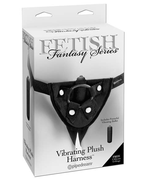 Fetish Fantasy Series Vibrating Plush Harness By Pipedream Products Cupid S Lingerie