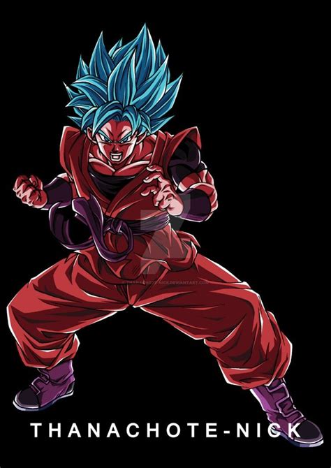 Goku Ccp Ssgss Kaio Ken X20 Anime Dragon Ball Super Dragon Ball