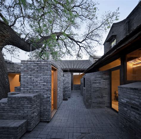 Zhang Ke Slots Work And Play Spaces Into Beijings Hutong Courtyards