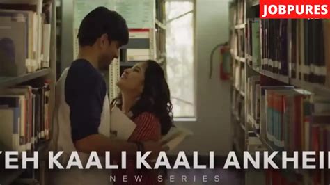 Yeh Kaali Kaali Ankhein Netflix Web Series Cast Real Name