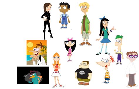 Imagen Personajespng Phineas Y Ferb Wiki Fandom Powered By Wikia