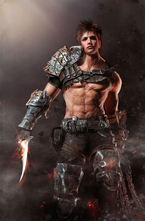 Fantasy Male Warrior Art