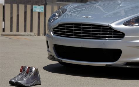 Slam Dunk Driving Shoes Aston Martin Nike To Create Special Edition Shoes