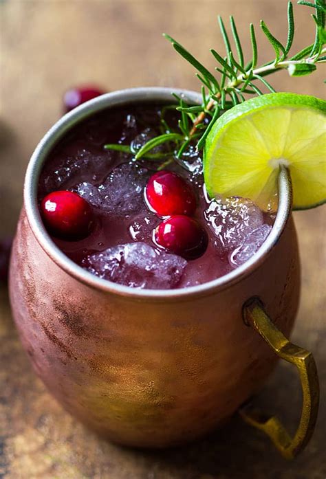 Here are 10 of the best moscow mule recipes | posh in progress. Cranberry Moscow Mule | The Blond Cook