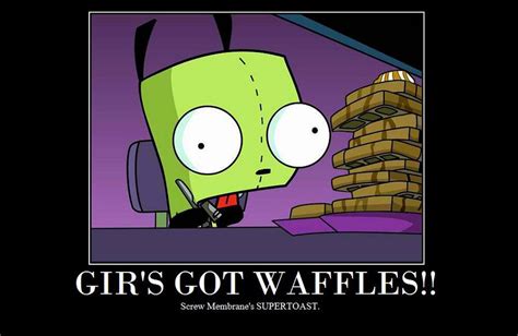 Gir S Got Waffles By Cyatts On Deviantart