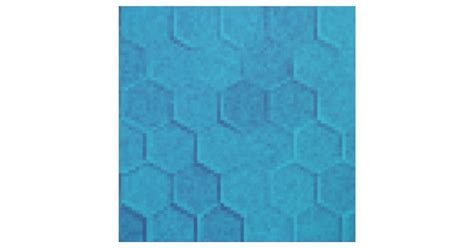 Ombre Hexagons Turquoise Id114 Fabric Zazzle