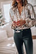 10 Sequin Tops To Wear this NYE | Eve outfit, New years eve outfits ...