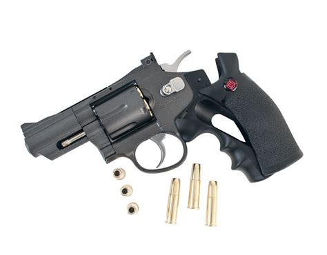 Crosman Co2 Dual Ammo Full Metal Revolver Air Gun Pistol Bb And Pellet