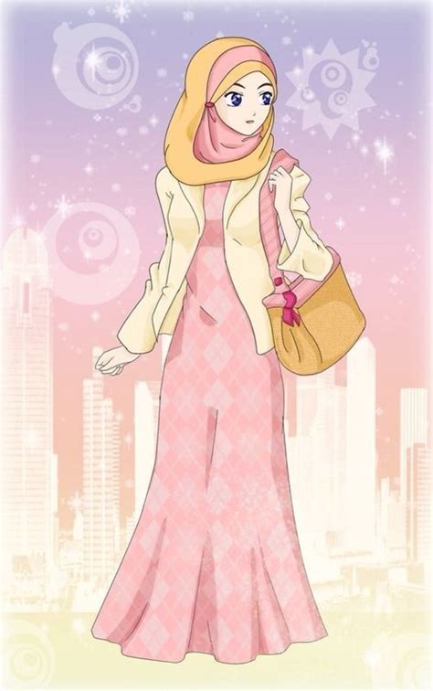 Pin On Hijab Cartoons