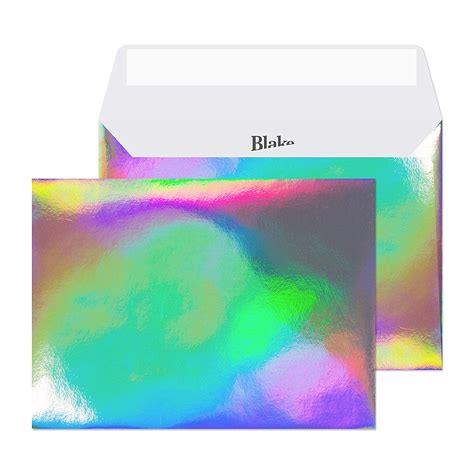 Blake Creative Shine Holographic A7 Invitation Envelopes 5 14 X 7 14