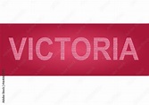 Vorname Victoria, Grafik Stock-Vektorgrafik | Adobe Stock