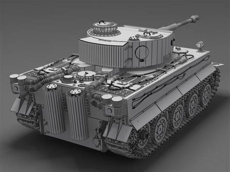 Tiger Tank 3d Model Download For Free