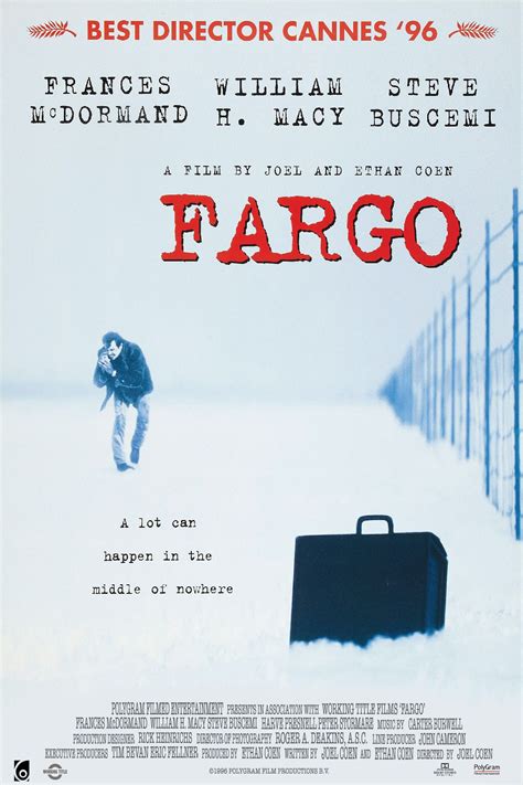 Fargo Movie Poster 1996 Etsy