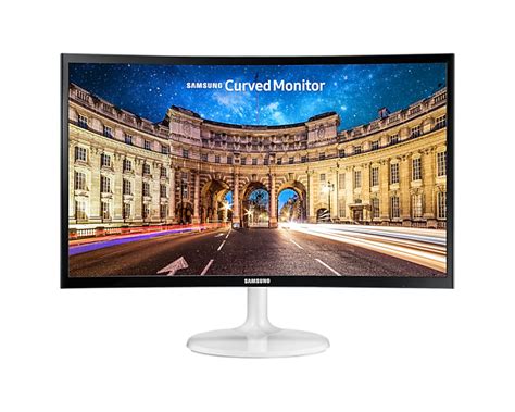 Samsung 24 Fhd Curved White Computer Monitor Samsung Hong Kong