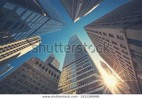 Office Building Top View Background Retro Stock Image Download Now In